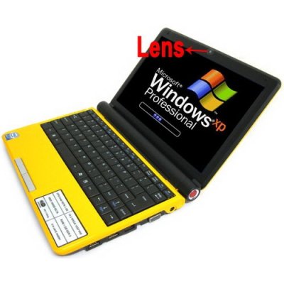 10.2 Inch Small Notebook PC with INTEL ATOM N270 CPU